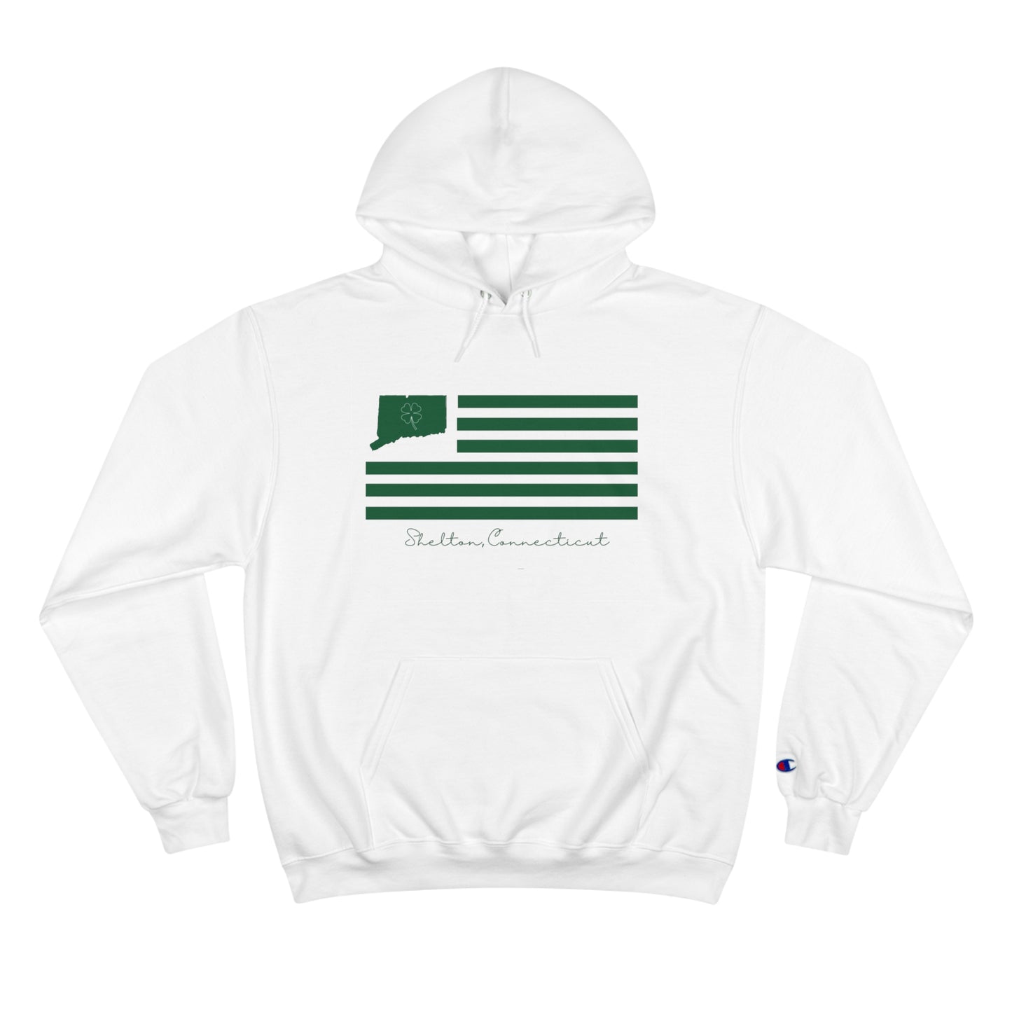 Shelton Connecticut St Patrick’s Day Flag Champion Hoodie