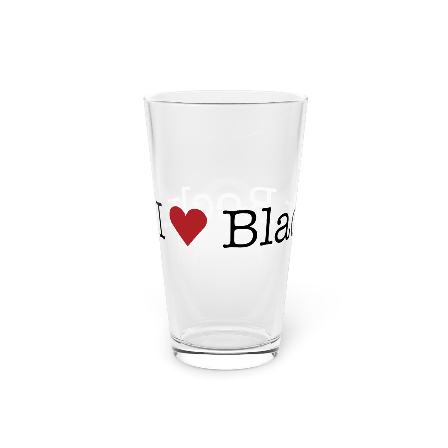 I Heart Black Rock. Pint Glass, 16oz