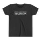 Just a kid from Madison Youth Short Sleeve T-Shirt