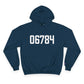 06784 Sherman CT Zip Code Champion Hoodie Sweatshirt