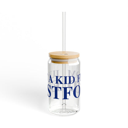 Just a kid from Eastford Sipper Glass, 16oz