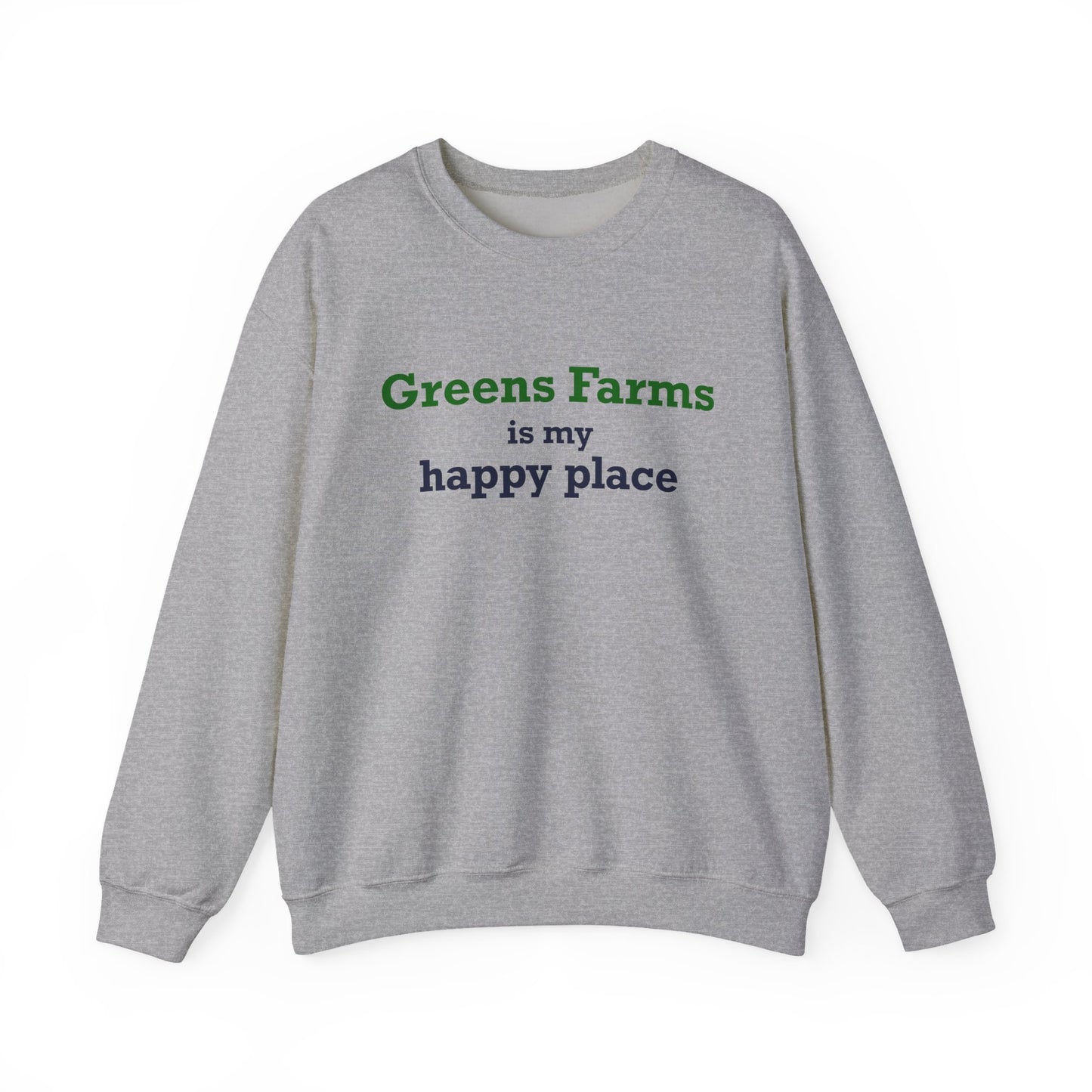 Greens Farms is my Happy Place Unisex Heavy Blend™ Crewneck Sweatshirt