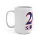 203 Shelton Red White & Blue Mug 15oz