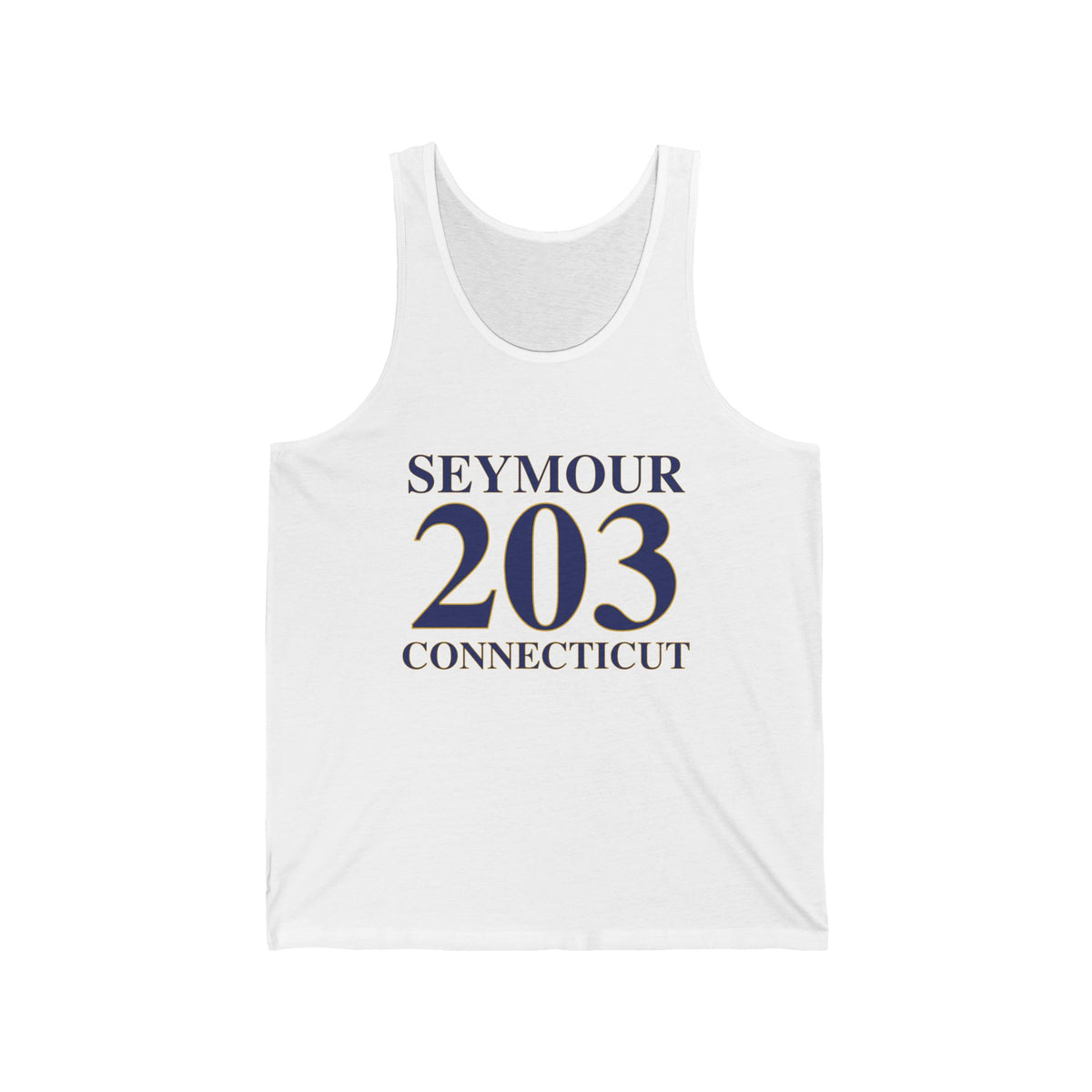 Seymour 203 Connecticut Unisex Jersey Tank Top