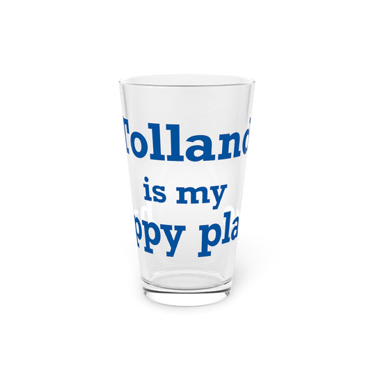 Tolland is My Happy Place Pint Glass, 16oz