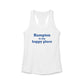 Hampton is My Happy Place Women's Ideal Racerback Tank Top