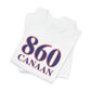 860 Canaan Red White & Blue Unisex Jersey Short Sleeve T-Shirt