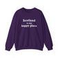Scotland is My Happy Place Unisex Heavy Blend™ Crewneck Sweatshirt
