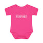Just a kid from Ashford Infant Baby Rib Bodysuit