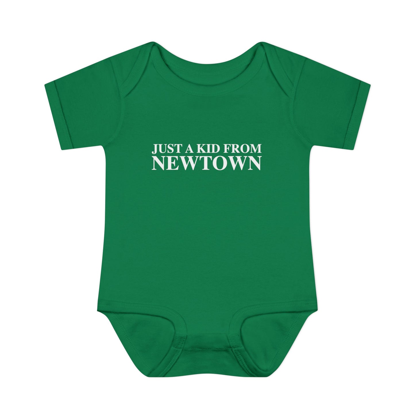 Just a kid from Newtown Infant Baby Rib Bodysuit