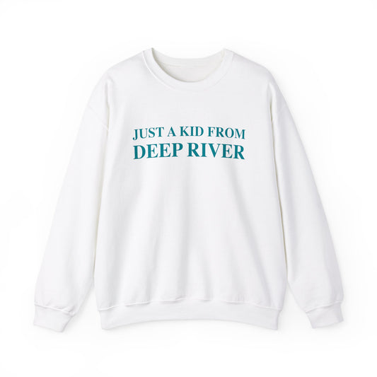 Just a kid from Deep River Unisex Heavy Blend™ Crewneck Sweatshirt