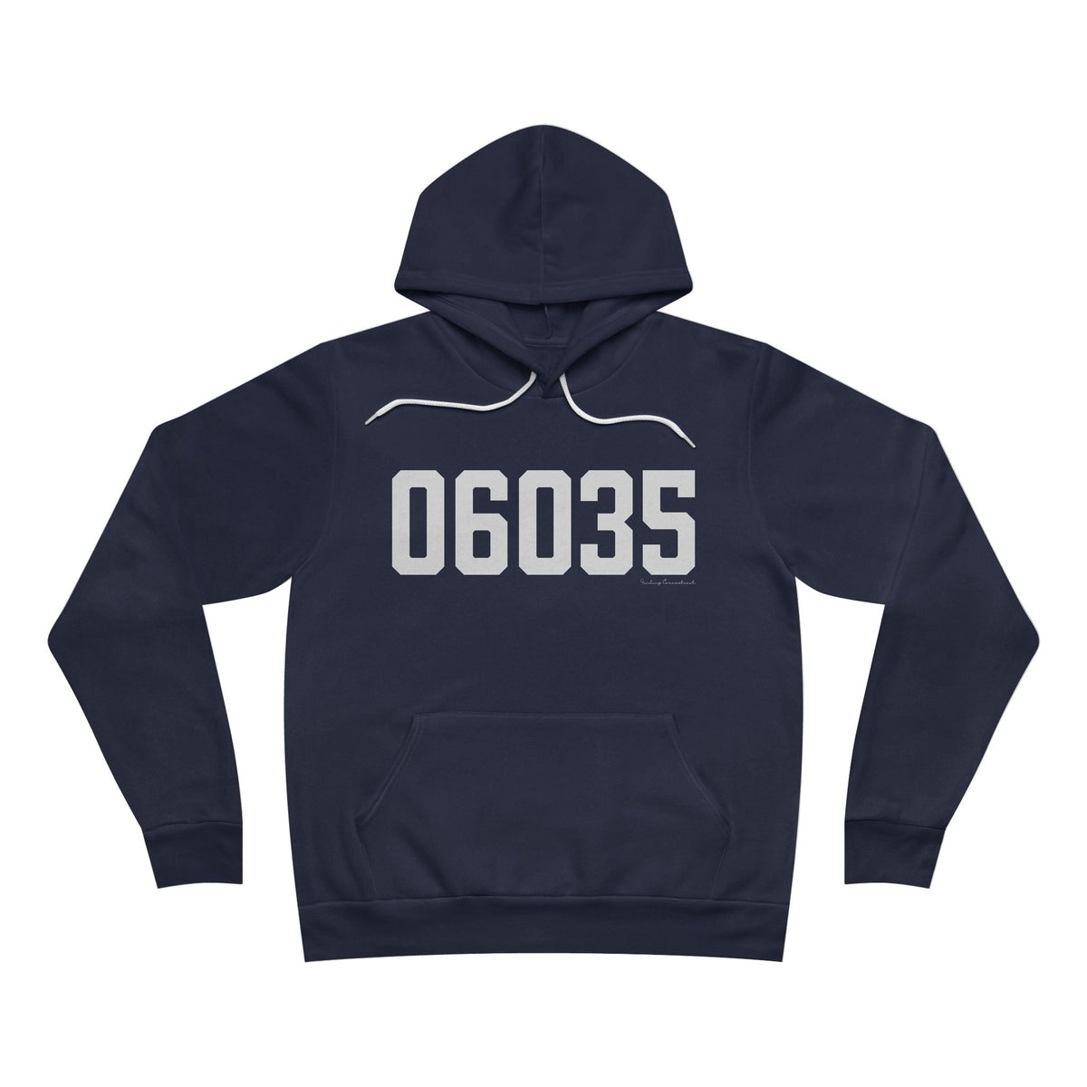 06035 Granby CT Zip Code Sponge Fleece Pullover Hoodie