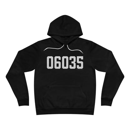 06035 Granby CT Zip Code Sponge Fleece Pullover Hoodie
