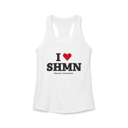 I Heart SHMN Women's Ideal Racerback Tank Top