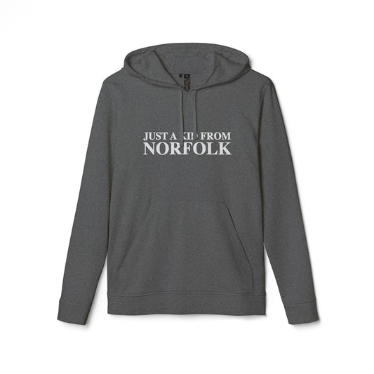 Just a kid from Norfolk adidas Unisex Fleece Hoodie