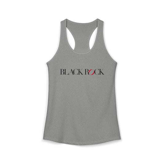 41 Tilt Black Rock Women's Ideal Racerback Tank Top