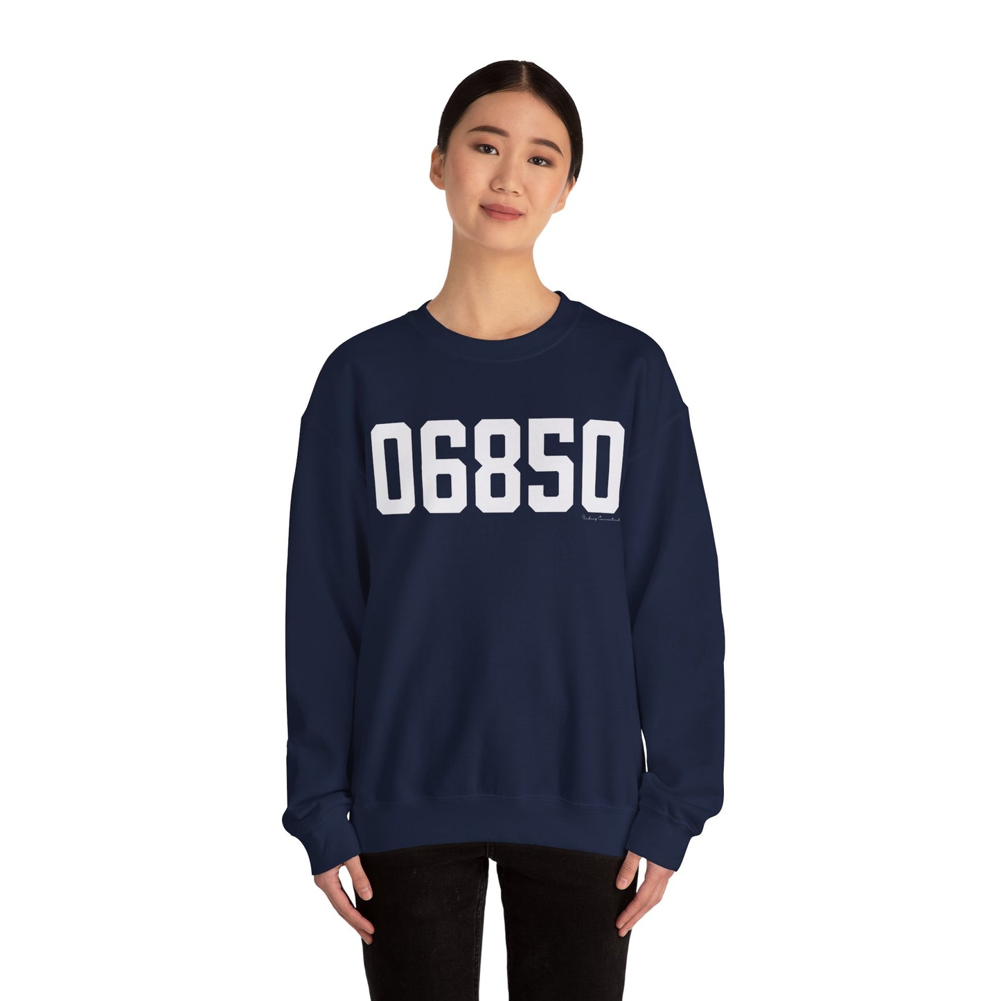 06850 Norwalk CT Zip Code Unisex Heavy Blend™ Crewneck Sweatshirt