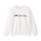 I Heart Cos Cob. Unisex Heavy Blend™ Crewneck Sweatshirt