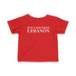 Just a kid from Lebanon Infant Fine Jersey T-Shirt