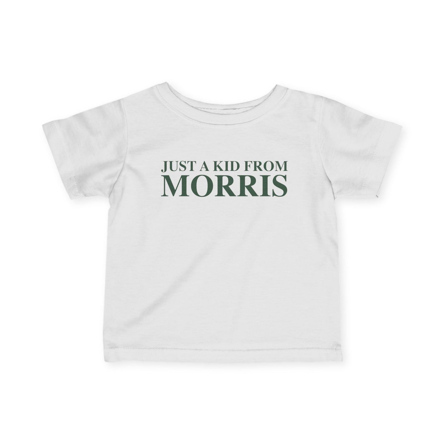 Just a kid from Morris Infant Fine Jersey T-Shirt