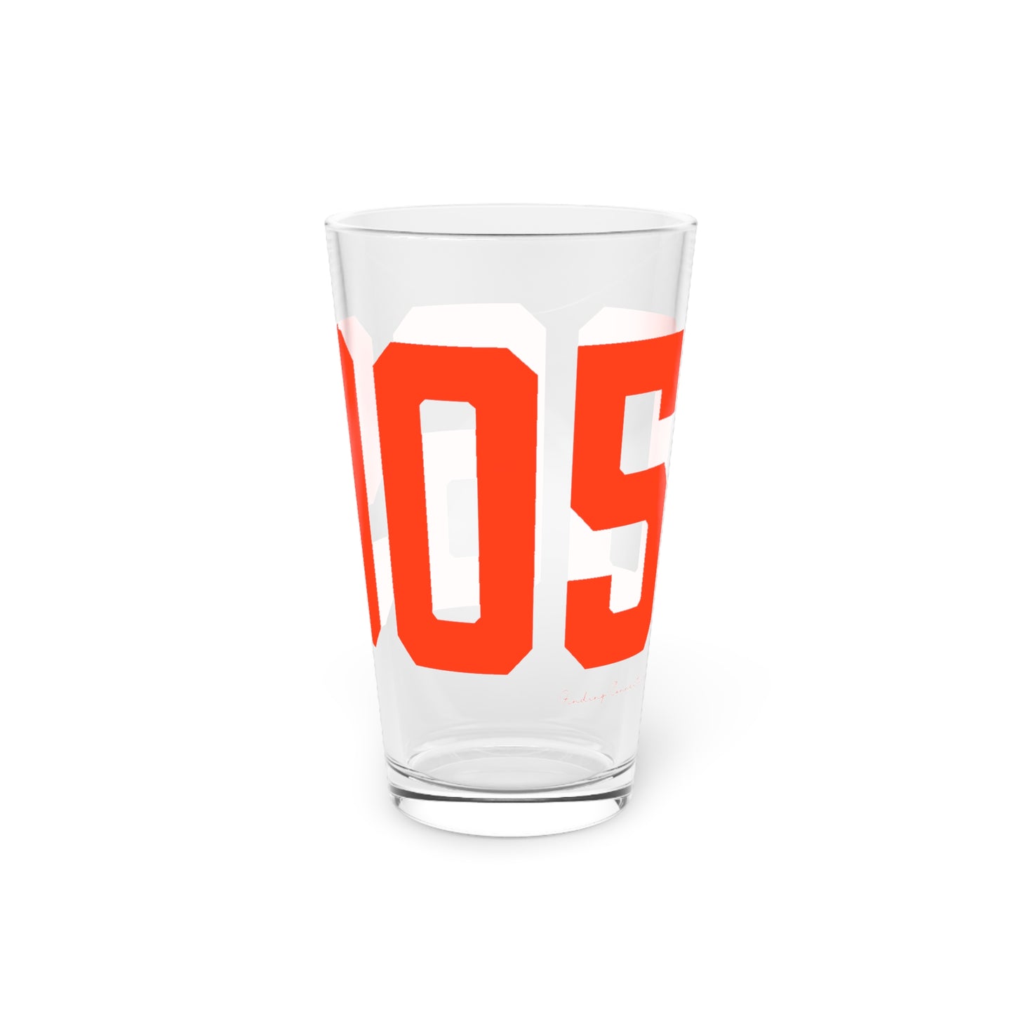 06905 Stamford Connecticut Zip Code Pint Glass, 16oz