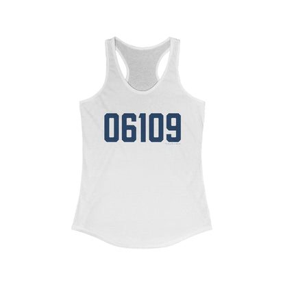 06109 - Wethersfield Connecticut Zip Code - Women's Ideal Racerback Tank