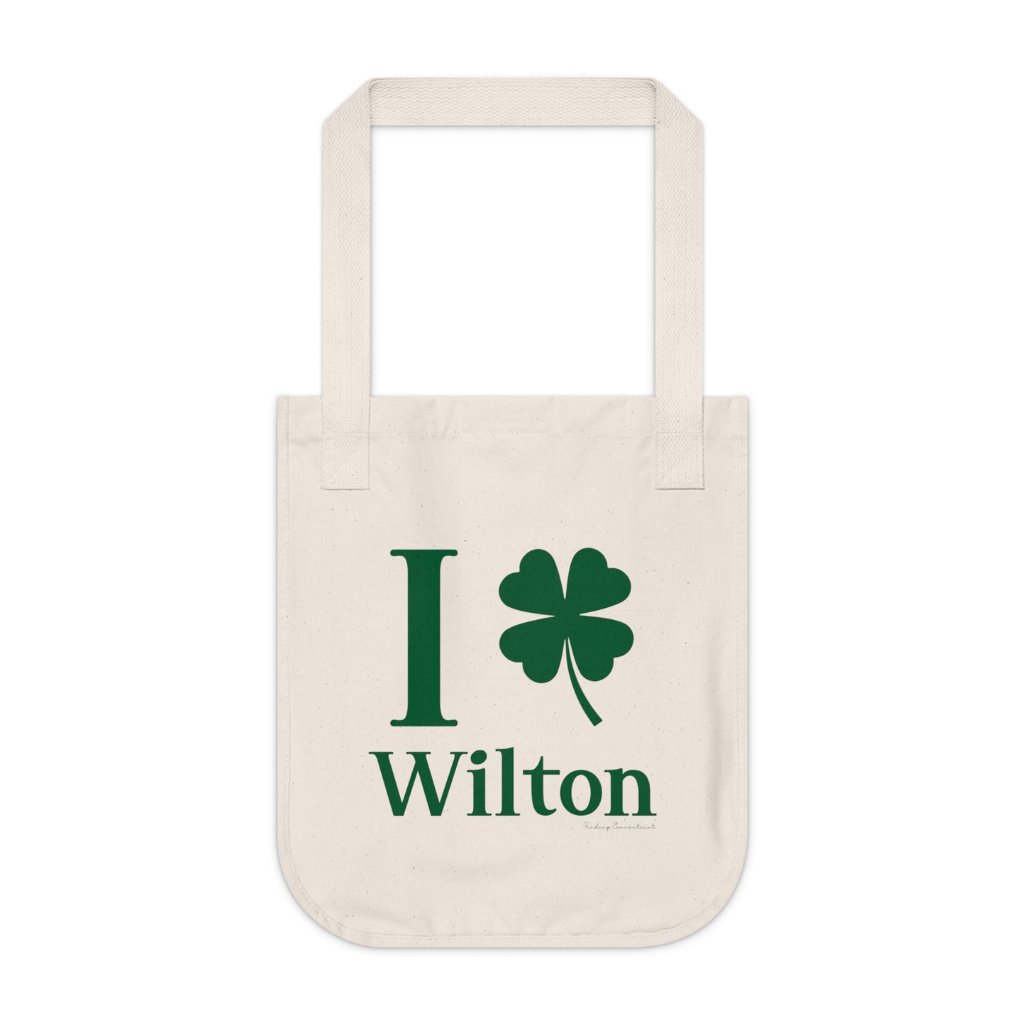I Clover Wilton Organic Canvas Tote Bag