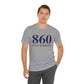 860 East Haddam Unisex Jersey Short Sleeve Tee