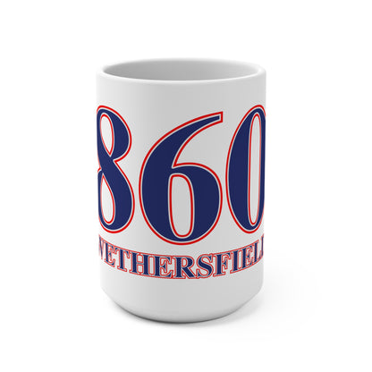 860 Wethersfield Red, White & Blue Mug 15oz