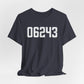 06243 Killingly  CT Zip Code Unisex Jersey Short Sleeve T-Shirt