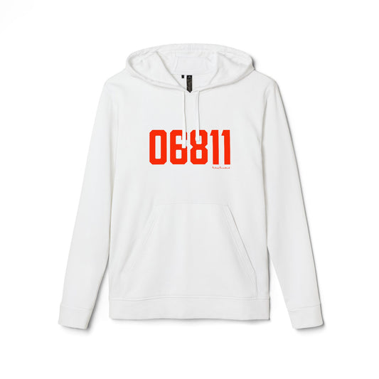 06811 Danbury Connecticut Zip Code adidas Unisex Fleece Hoodie Sweatshirt