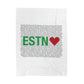 Easton Love Velveteen Plush Blanket
