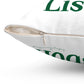 I Clover Lisbon Spun Polyester Square Pillow