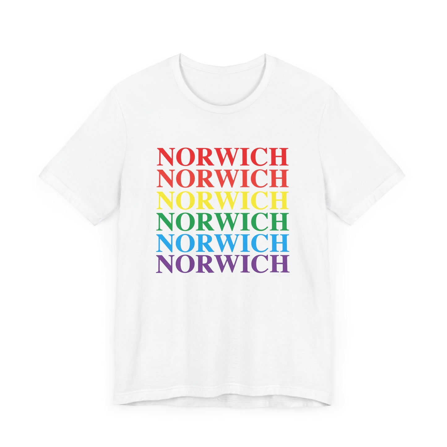 Norwich Pride Unisex Jersey Short Sleeve Tee