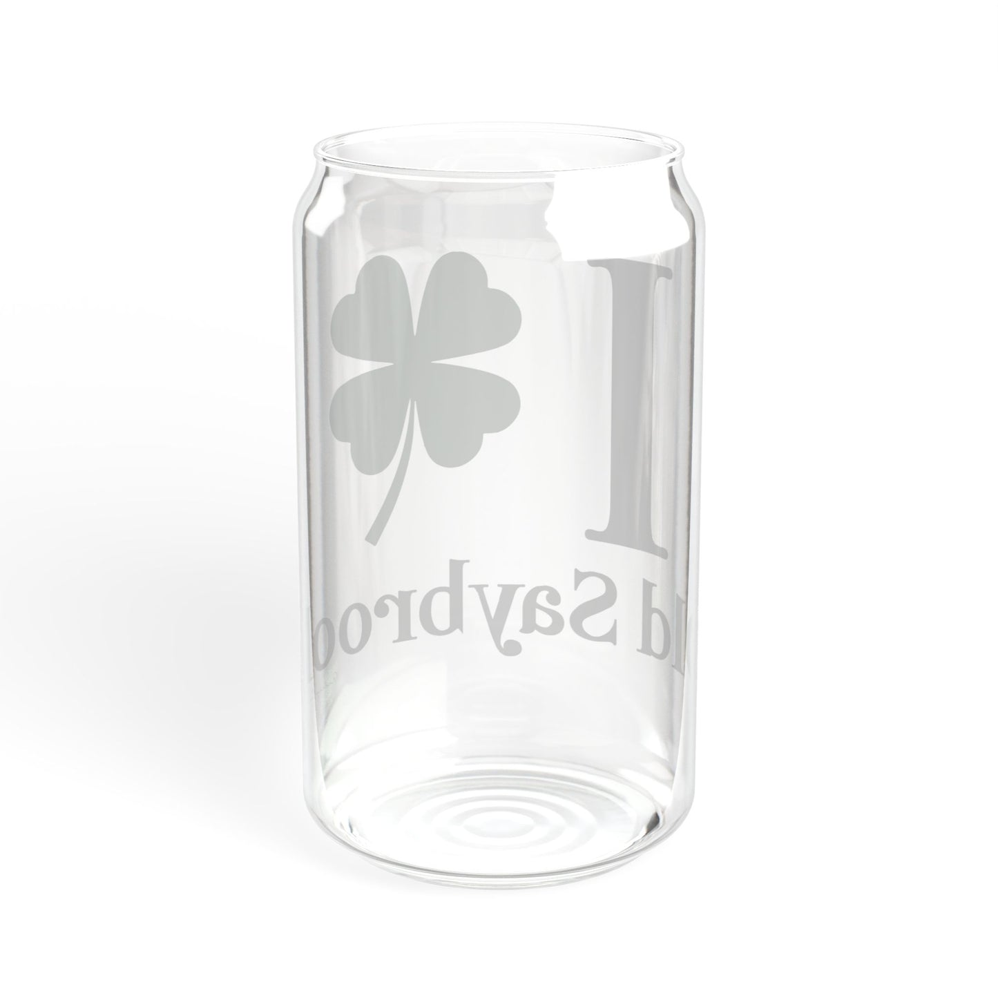 I Clover Old Saybrook Sipper Glass, 16oz