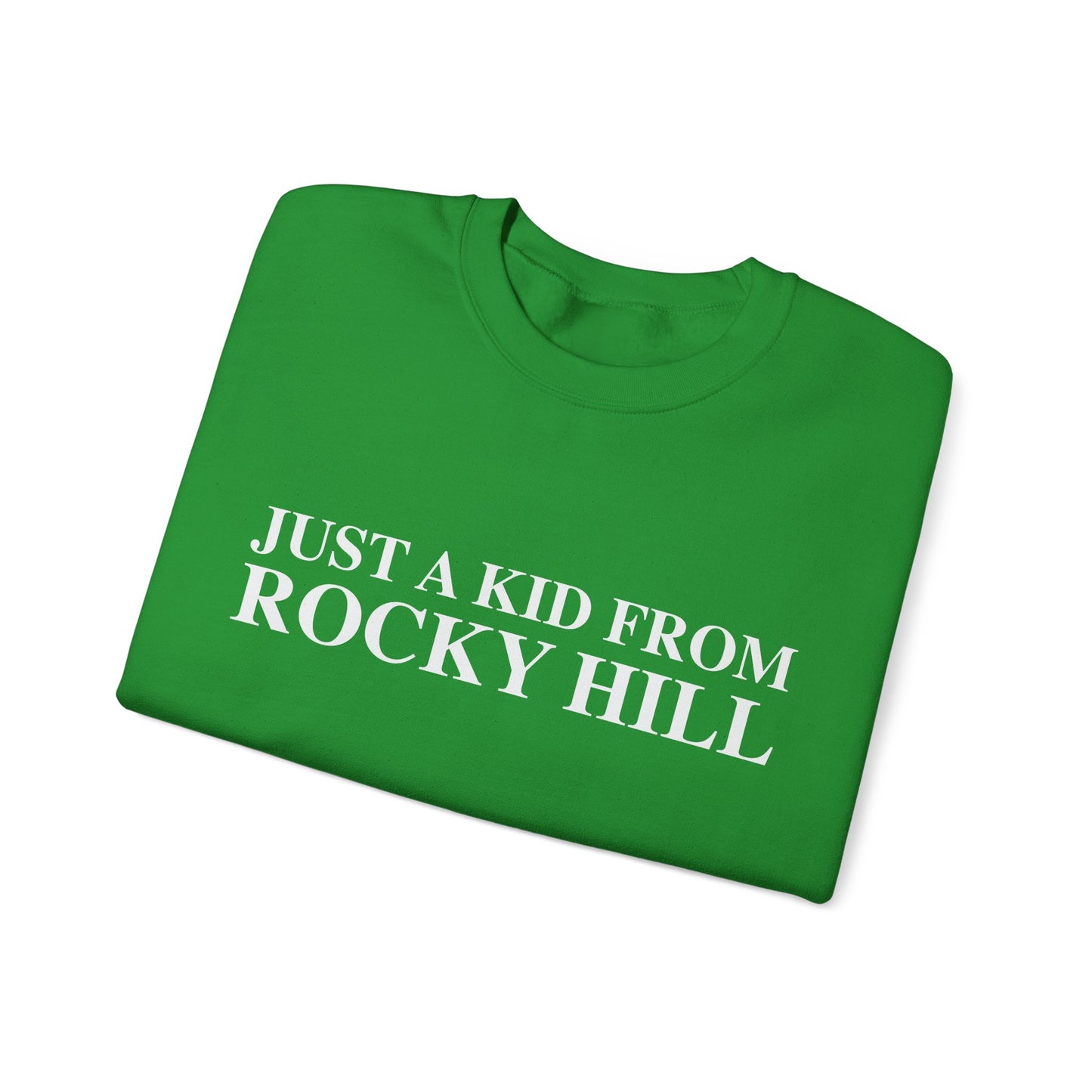 Just a kid from Rocky Hill Unisex Heavy Blend™ Crewneck Sweatshirt