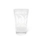 East Haddam 860 Connecticut Pint Glass, 16oz