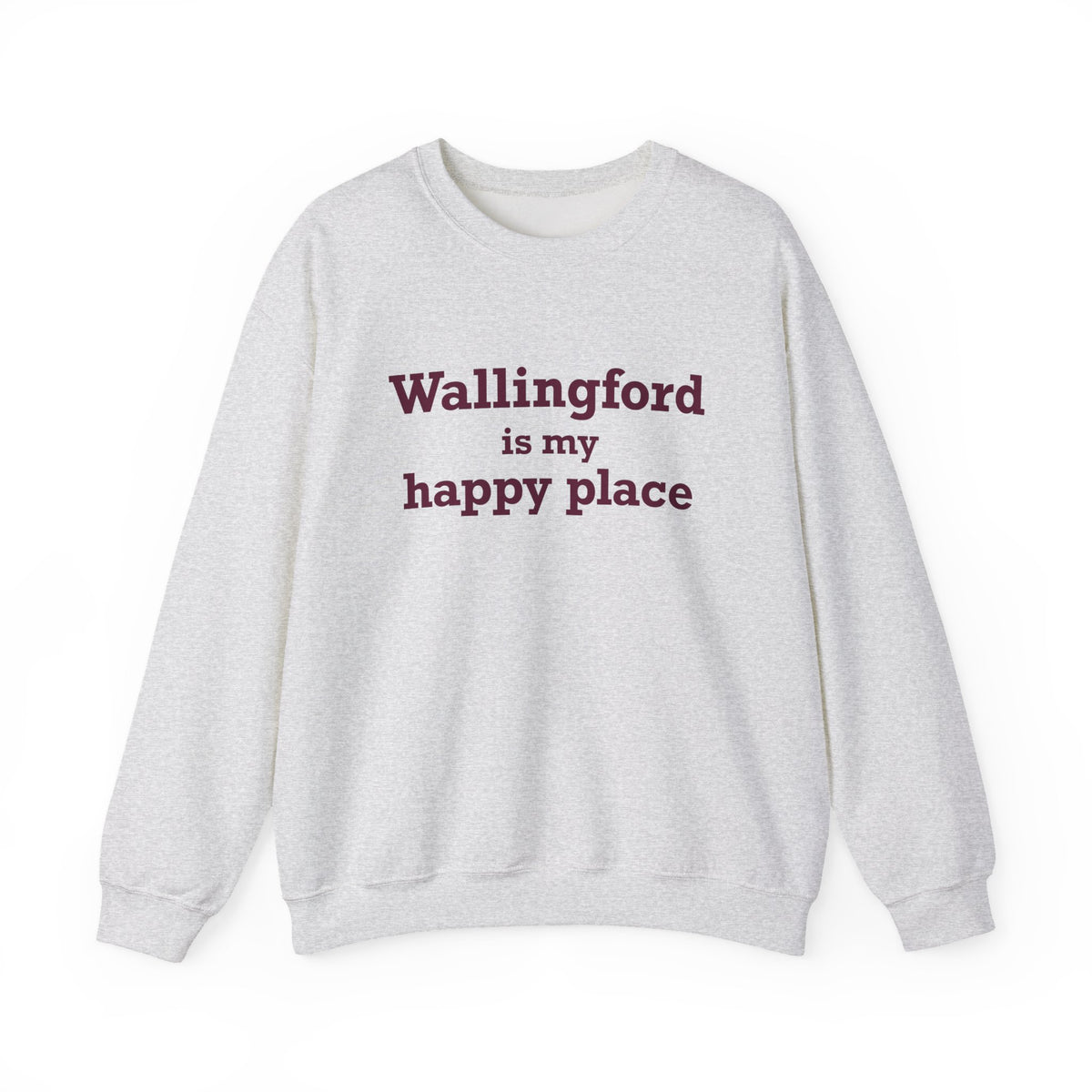 Wallingford is My Happy Place Unisex Heavy Blend™ Crewneck Sweatshirt