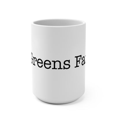 I Heart Greens Farms. Mug 15oz
