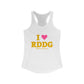 I Heart RDDG Women's Ideal Racerback Tank Top