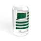 Plainville Connecticut St. Patrick’s Day Flag Sipper Glass, 16oz