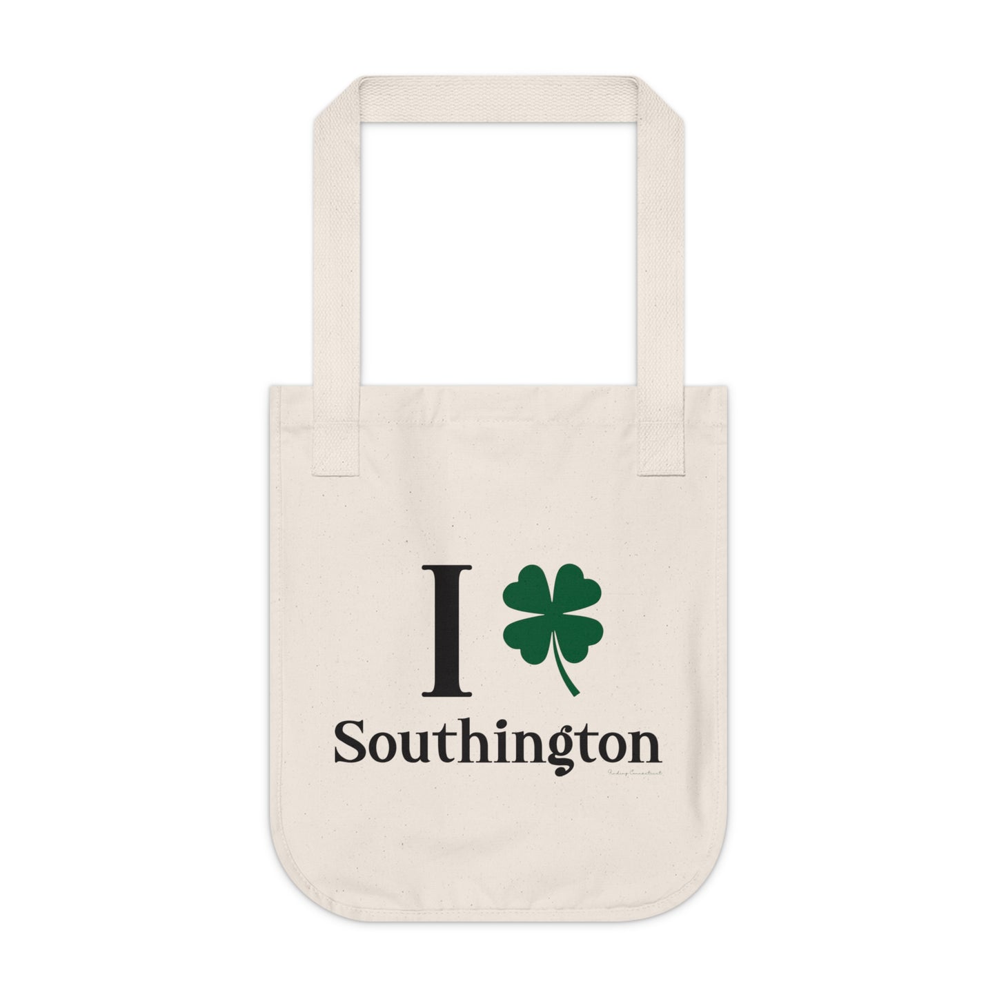 I Clover Southington Organic Canvas Tote Bag