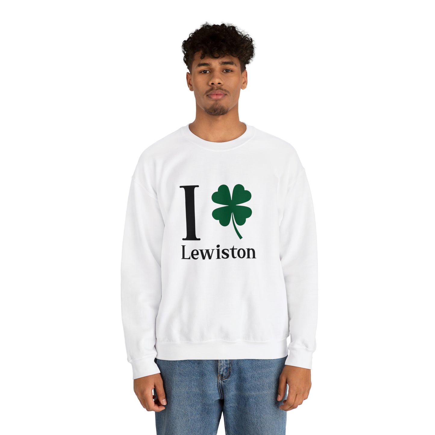 I Clover Lewiston Unisex Heavy Blend™ Crewneck Sweatshirt