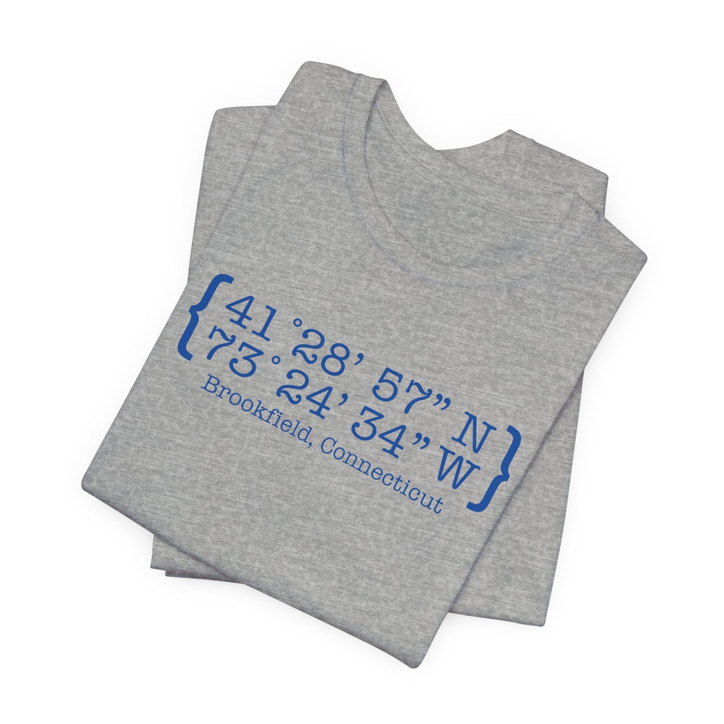Brookfield Coordinates Unisex Jersey Short Sleeve T-Shirt
