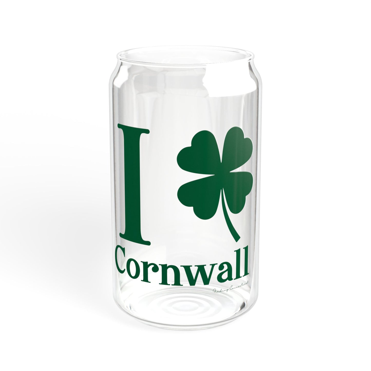I Clover Cornwall Sipper Glass, 16oz