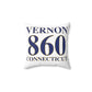 Vernon 860 Connecticut Spun Polyester Square Pillow