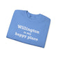 Willington is My Happy Place Unisex Heavy Blend™ Crewneck Sweatshirt