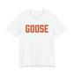 Goose Zip Code Orange & Green Unisex Jersey Short Sleeve T-Shirt