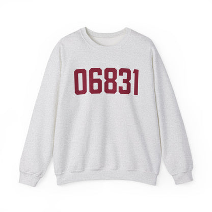 06831 - Greenwich Connecticut Zip Code Unisex Heavy Blend™ Crewneck Sweatshirt