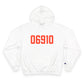 06910 Stamford Connecticut Zip Code Champion Hoodie Sweatshirt